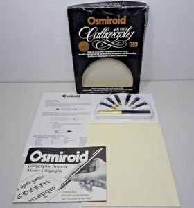 Osmiroid De Luxe Calligraphy Set – 22 Carat Gold Plated Nibs - Picture 1 of 10