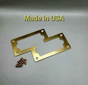 Precision Bass Pickup Ring Gold (Brass) - Picture 1 of 1