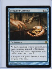 MTG magic 4x Conjured Currency (M/NM) Return to Ravnica