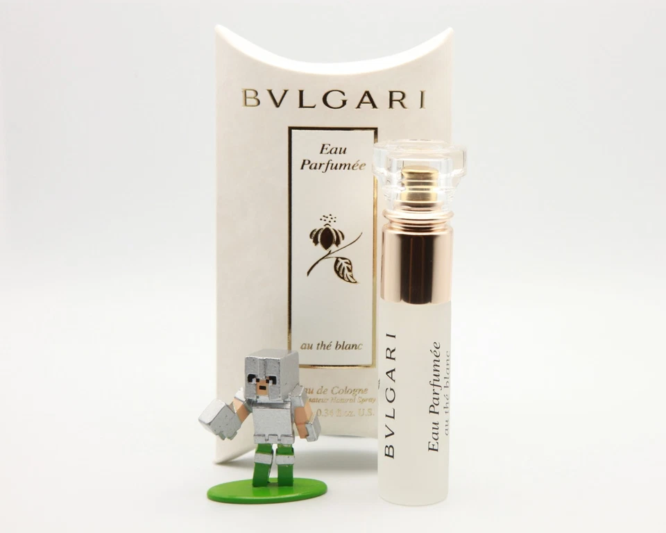 BVLGARI au Thé Blanc Eau de Cologne 10ml (0.34oz) - Eau Parfumée  Brand New! - Image 1 of 4