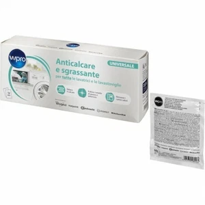 DESCALER ANTICALCARE SGRASSANTE 12BUST LAVASTOVIGLIE LAVATRICE WPRO 484000008810 - Foto 1 di 2