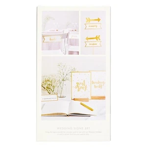 Kikki K Wedding Signs Set see description for all signs included for wedding - Picture 1 of 3