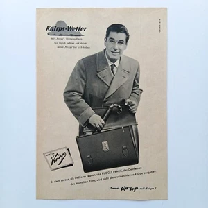 1956 Knirps Regenschirm Arrenberg Werbung Werbeanzeige Reklame - Picture 1 of 1