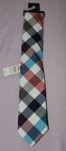 NEW with Tag EXPRESS Men's Ties in Plaid/Checker Print (NTW) - Picture 1 of 4