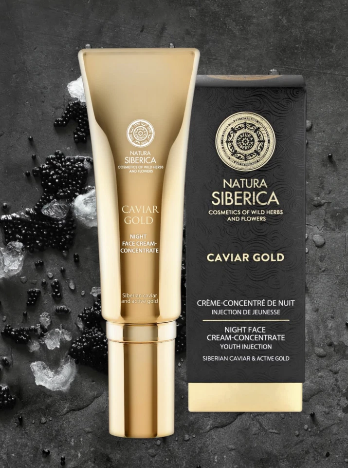 Natura Siberica Caviar Gold Night Face Cream-Concentrate, 30ml - Image 1 of 3