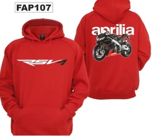 RSV4 Red Hoodie Sweatshirt FAP107 - Picture 1 of 1