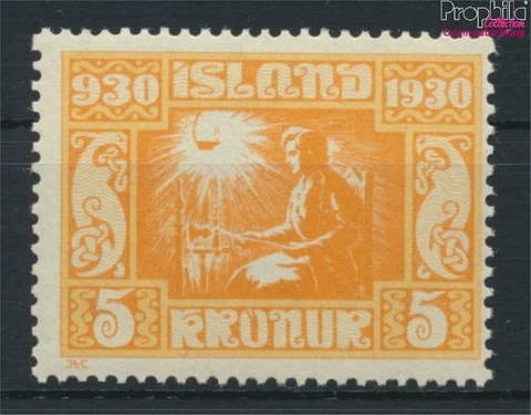 Iceland 138 MNH 1930 millennium (9223432 Cover