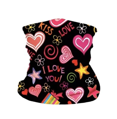 Kids Bandana Neck Gaiter Half Face Cover UV Protection Outdoor Essential Unisex - Image 1 of 4