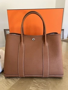 Hermès Garden Party 36 Gold 2024 Negonda Leather Brand New In Box Store Fresh - Picture 1 of 10