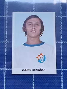 Adesivo Esordienti ZLATKO KRANJCAR Dinamo Zagabria Croazia Jugoslavia calcio 1974 ed - Foto 1 di 2