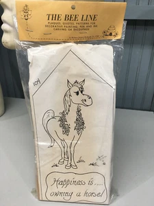 Bee Line Holzglück besitzt ein Pferd Malmuster Handwerk Kit - Bild 1 von 4