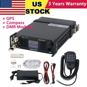 HAMGEEK PMR-171 100KHz-2GHz 20W Radio SDR Transceiver VHF UHF w/GPS+Compass+DMR - Picture 1 of 13