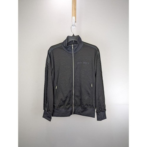 Palm Angels smoking leopardato track jacket nero bianco nuovo con etichette M
