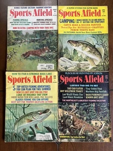 SPORTS AFIELD MAGAZINES HUNTING FISHING 1967 & 1969 Lot Of 4 G-VG - Picture 1 of 7