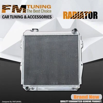Radiador de alumínio para Toyota 1988-1995 4Runner Pickup 3.0L V6 3Row 52mm AT MT 50 - Imagem 1 de 4