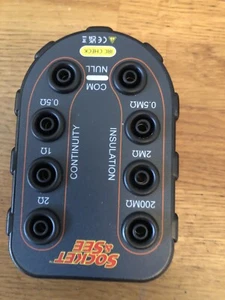 Socket & See IRC Calibration Check Box Proves continuity/insulation accuracy - Picture 1 of 4