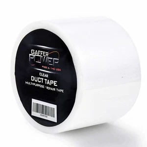 Clear Duct Tape - 3" X 20 Yards - MADE IN THE USA - Picture 1 of 7