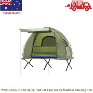 Weisshorn 5-in-1 Camping Tent Cot 1-person Air Mattress Camping Bed - Picture 1 of 7
