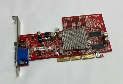 128MB Gigabyte ATi Radeon 9200 Video-Out / VGA AGP Graphics Video Card / GPU - Image 1 of 4