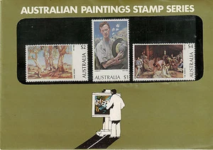 Australia Scott 573, 574 & 576 Set Of 3. MNH OG.Australian Paintings #02 AUS573s - Picture 1 of 1