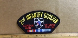 US Army - 2nd Infantry Division - Korean War Veteran Embroidered Patch - Picture 1 of 4