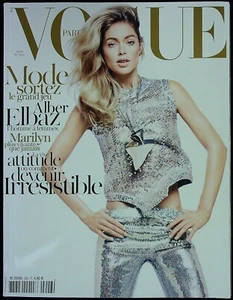 VOGUE Paris 04/2012 DOUTZEN KROES Edita Vilkeviciute NATASHA POLY Arizona Muse - Picture 1 of 12