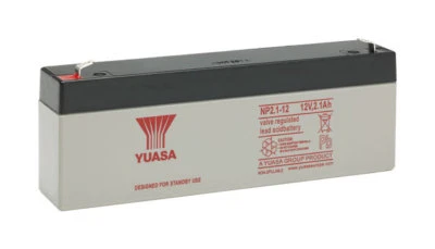 Batterie alarme yuasa NP2.1-12 12V 2.1ah 178x34x64mm