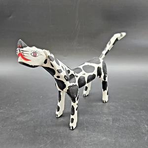 Alebrije Dalmatiner Hund Handarbeit Holz Candido Perez Tilcajete Oaxaca Mexiko - Bild 1 von 7