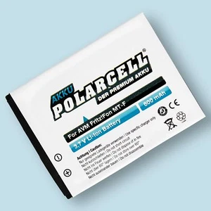 Batterie PolarCell pour batterie AVM FritzFon MT-F M2 C4 C5 312BAT006 800mAh batterie - Photo 1/6
