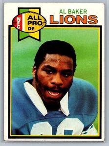 1979 Topps Al Baker 75 Rookie Detroit Lions - Picture 1 of 2