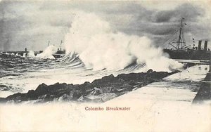 POSTAL SRI LANKA Colombo rompeolas - Imagen 1 de 1