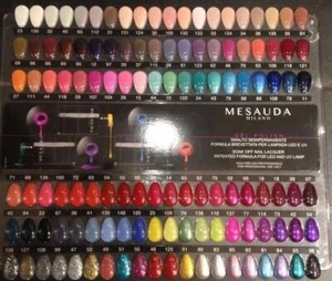 MESAUDA GEL POLISH 5ML SMALTO SEMIPERMANENTE RICOSTRUZIONE UNGHIE GEL UV LED - Foto 1 di 192