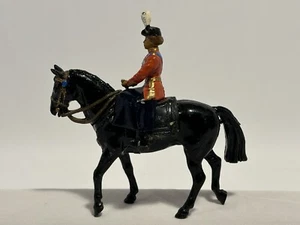 VINTAGE BRITANIA ENGLAND FIGURE PRINCESS ANNE ON THE HORSE 1984 HIGHER 3.5" - Picture 1 of 8