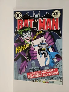 DC Comics Batman #251 Classic Joker Art Print 11x17 Signed by Neal Adams - Picture 1 of 4