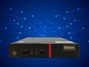 Lenovo ThinkCentre M700 Tiny PC CORE i3-6100T 3.20Ghz 8GB RAM 256GB SSD Win 10 - Picture 1 of 4