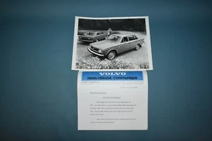 1973 Volvo 142 144 Advertising Press Kit Photograph and Release Factory Sales - Bild 1 von 2
