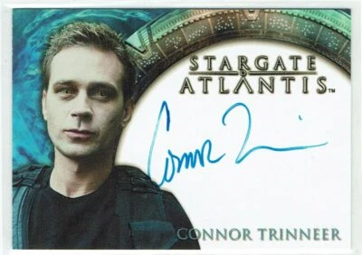 Stargate Atlantis Season 2 Autograph Auto Card Connor Trinneer Michael Kenmore - Image 1 of 2