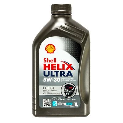 1 Liter original Shell Helix Ultra ECT 5W30 C3 Motoröl MB BMW GM OPEL ACEA C3 - Bild 1 von 2