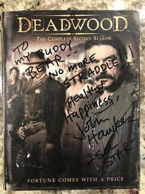 Deadwood: Season 2 - Complete - SIGNED BY JOHN HAWKES - LOOK!! - Image 1 of 4