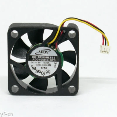 1pc ADDA AD0405HB-G73 40x40x10mm 4010 5V 0.25A 3pin 7 Blades DC Brushless Fan - Image 1 of 4