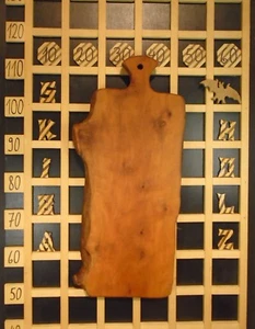 S17 Schneidebrett Küchenbrett Servierbrett handgefertigt Holz Birne geölt massiv - Bild 1 von 2