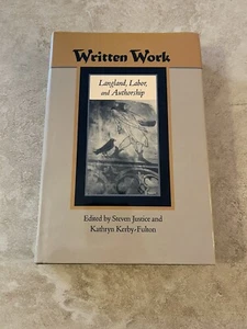 Written Work  Langland  Labor  and Authorship - Picture 1 of 6