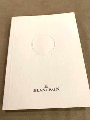 Blancpain Watch Operating Instructions Manual Booklet Registration NEW BLANK - Image 1 of 4