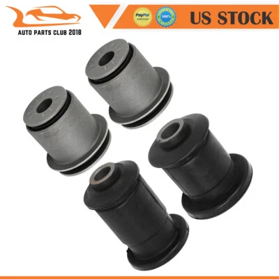 4pcs Front Lower Upper Control Arm Bushing For 2002-06 Chevrolet Avalanche 1500 - Image 1 of 4