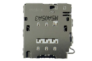 Genuine Samsung Galaxy S6 Edge G925F Sim Card Reader - 3709-001872 - Picture 1 of 1