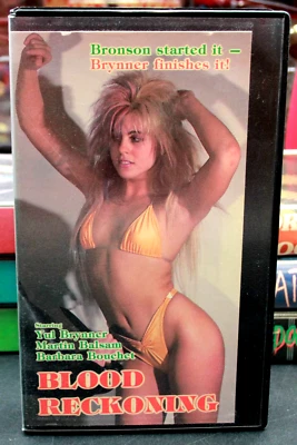 Blood Reckoning aka Death Rage VHS VEC Release RARE Horror Slasher Yule Brenner - Image 1 of 3
