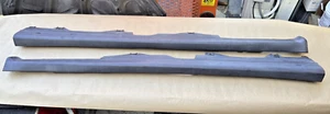 98 Honda Prelude OEM Side Skirt Pair Left Right Side BLACK Rocker Panels 97-01 - Picture 1 of 23