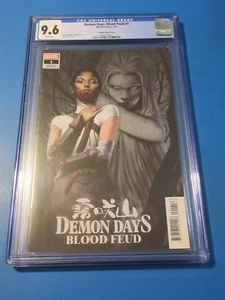 Demon Days Blood Feud #1 Rare 1:50 Granov variant CGC 9.6 NM+ Gorgeous Gem Wow - Picture 1 of 3