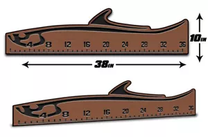 Fischlineal 36"" Messen | Schälen & Kleben - SeaDek Marine EVA Matte - T/B Tarpon - Bild 1 von 9