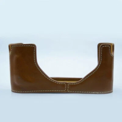 Medio estuche protector de cámara de cuero CozyShot agarre para Leica M8 M9 ME MM Foto 1 de 4